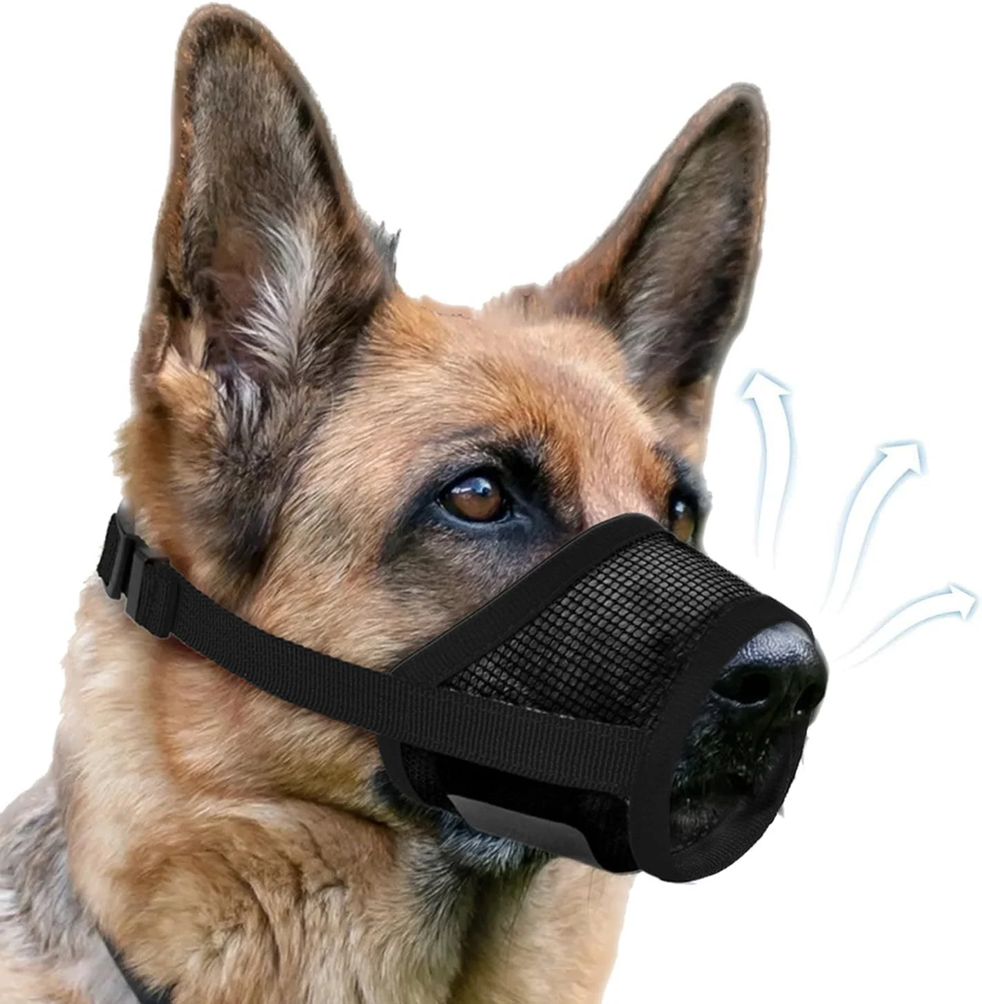 Dog Muzzle, Anti-biting, Barking And Eating Mask, Medium-sized Pet Supplies — image 3