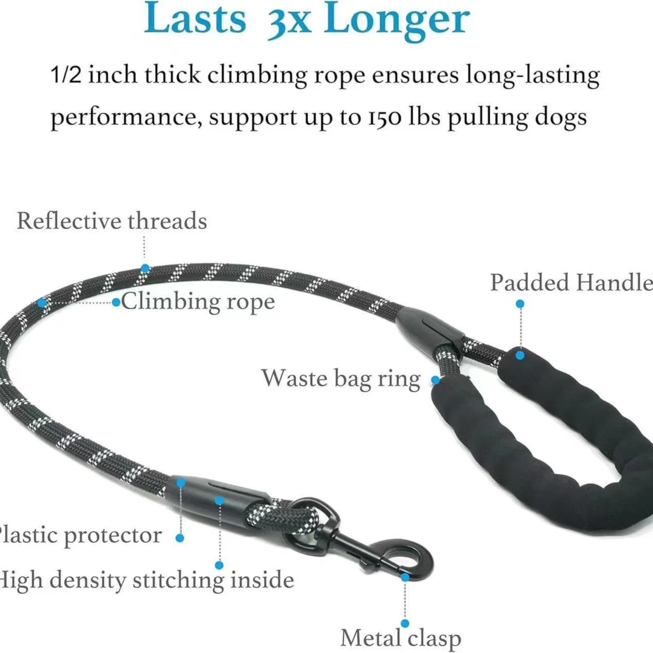 Dog One Drag Two Explosion-proof Retractable Leash — image 10