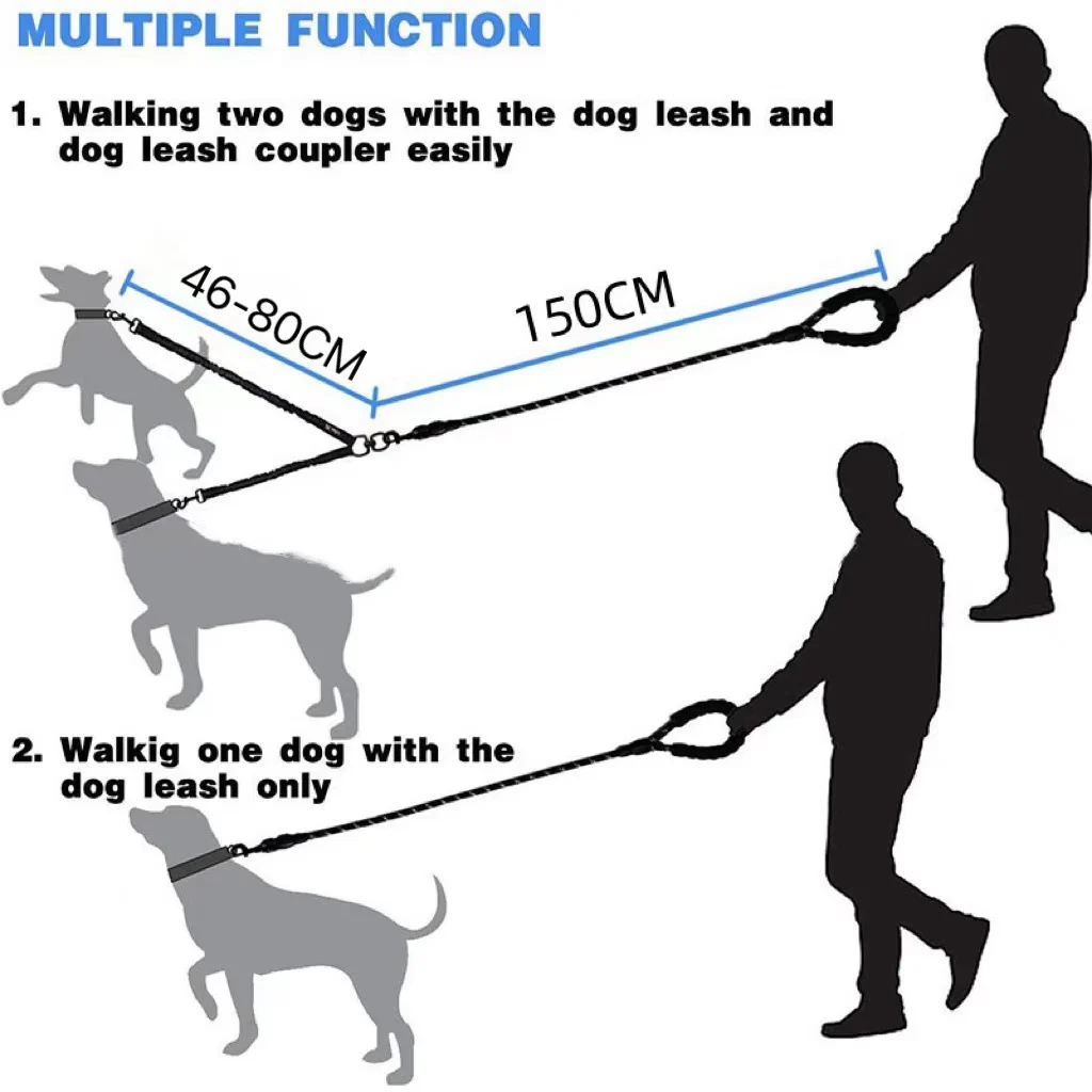 Dog One Drag Two Explosion-proof Retractable Leash — image 6
