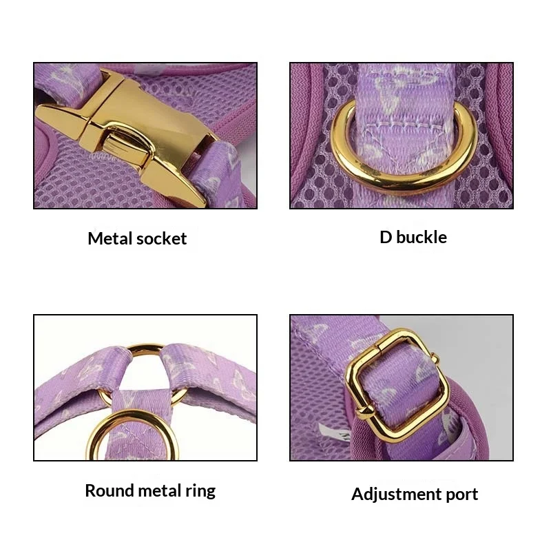 Dog Outfit Pet Extra-large Collar And Leash — image 2