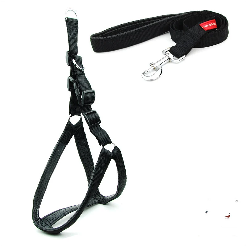 Dog Padded Harness Leash Reflective Nylon — image 4