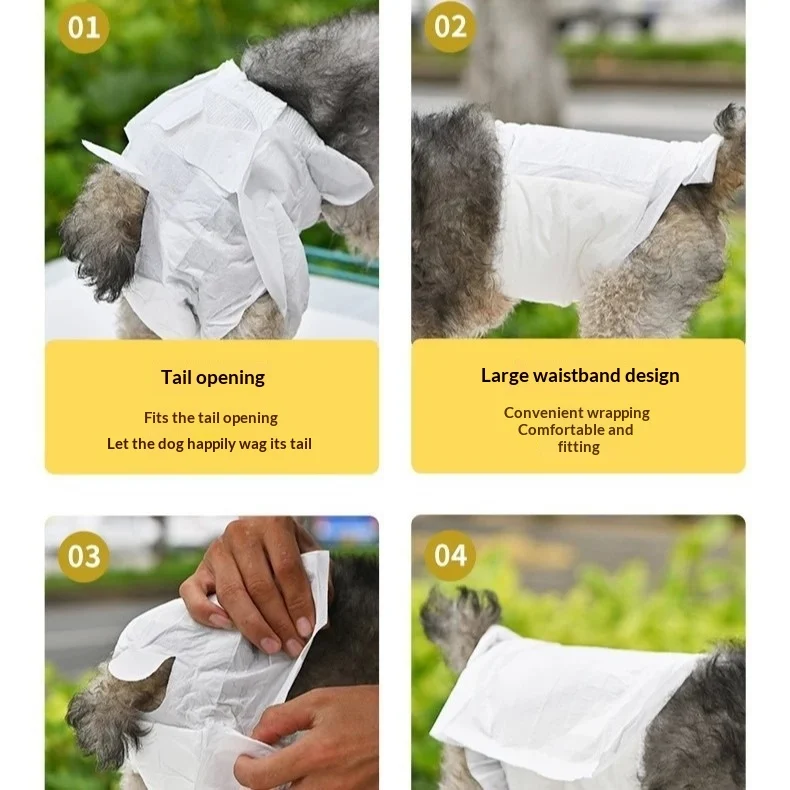 Dog Physiological Pants Pet Menstrual Period Diapers — image 4