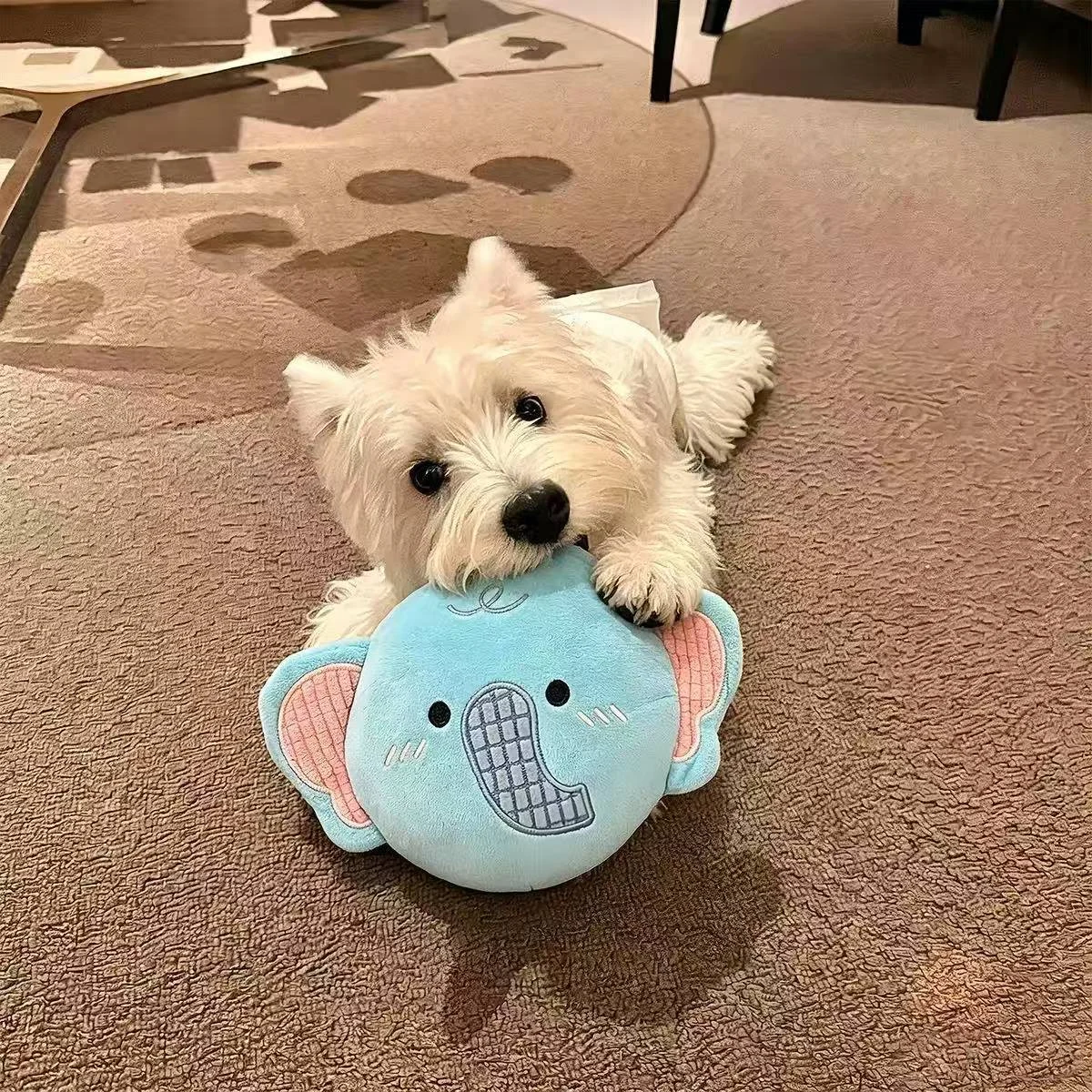 Dog Plush Squeaky Pet Toy For Entertainment — image 4