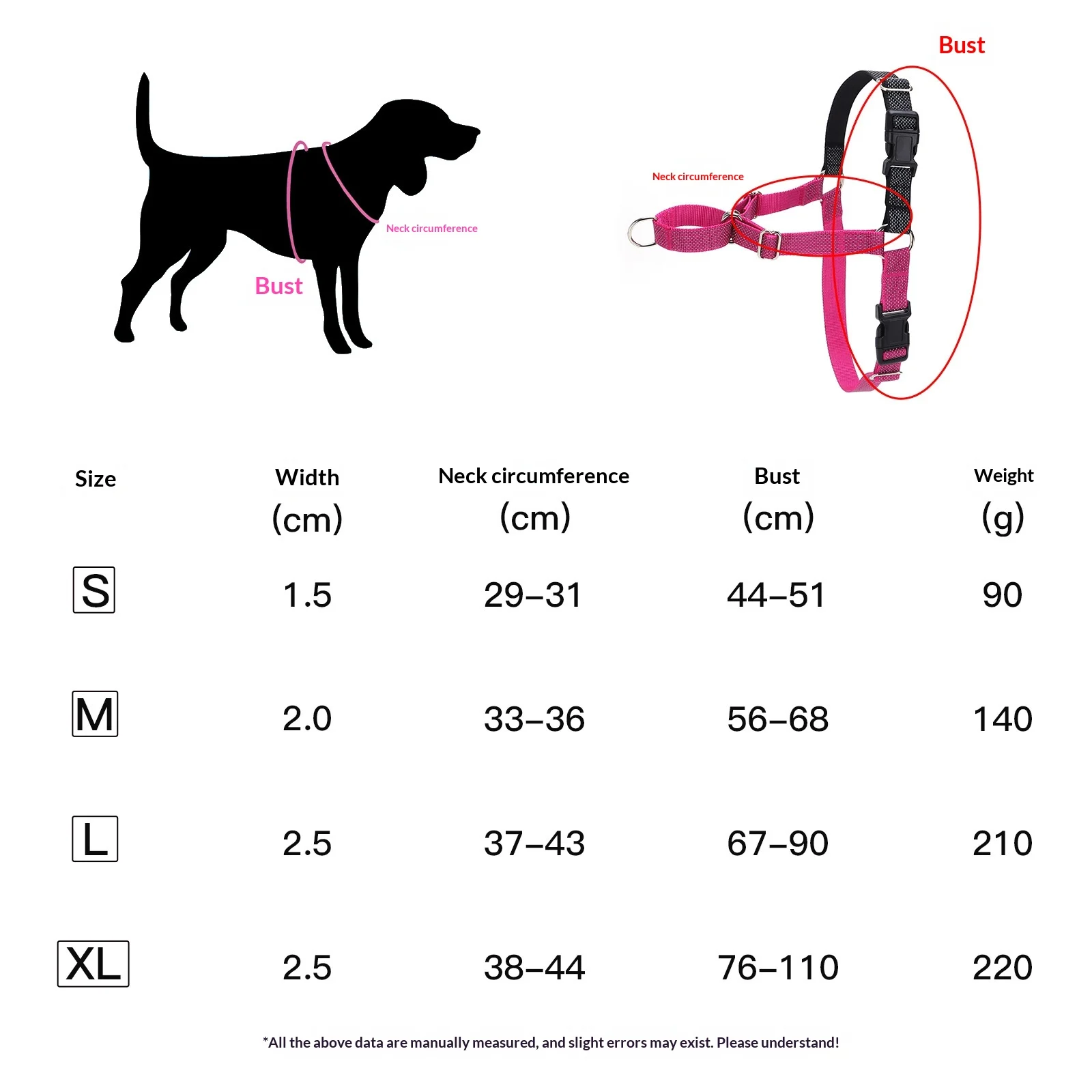 Dog Reflective Training Pet Harness — image 3
