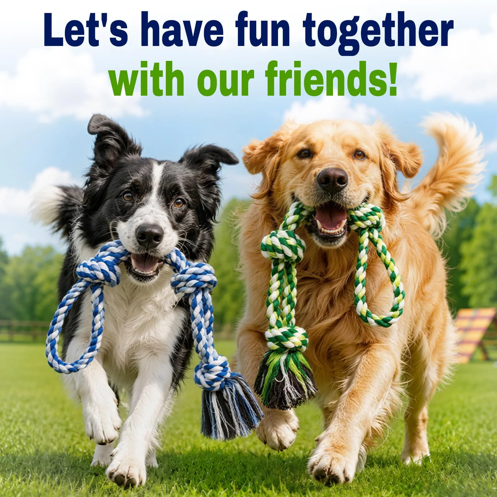 Dog Rope Toys For Aggressive Chewers, Tough Chew Heavy Duty Tug Of War Large Medium… — image 4