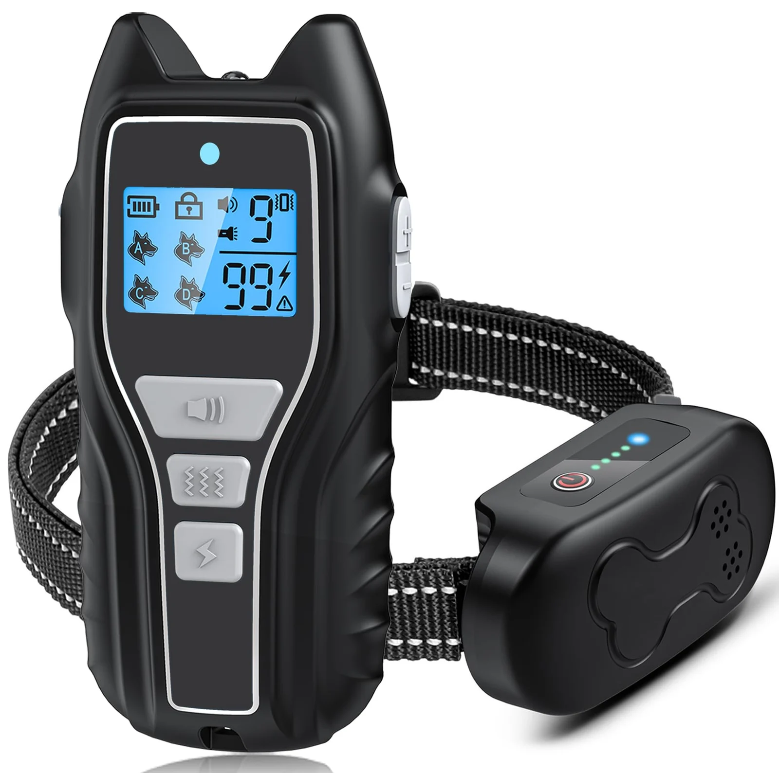 Dog Shock Collar With Remote Control, Waterproof Training Bk 2000FT Range, 4 Modes,… — image 5