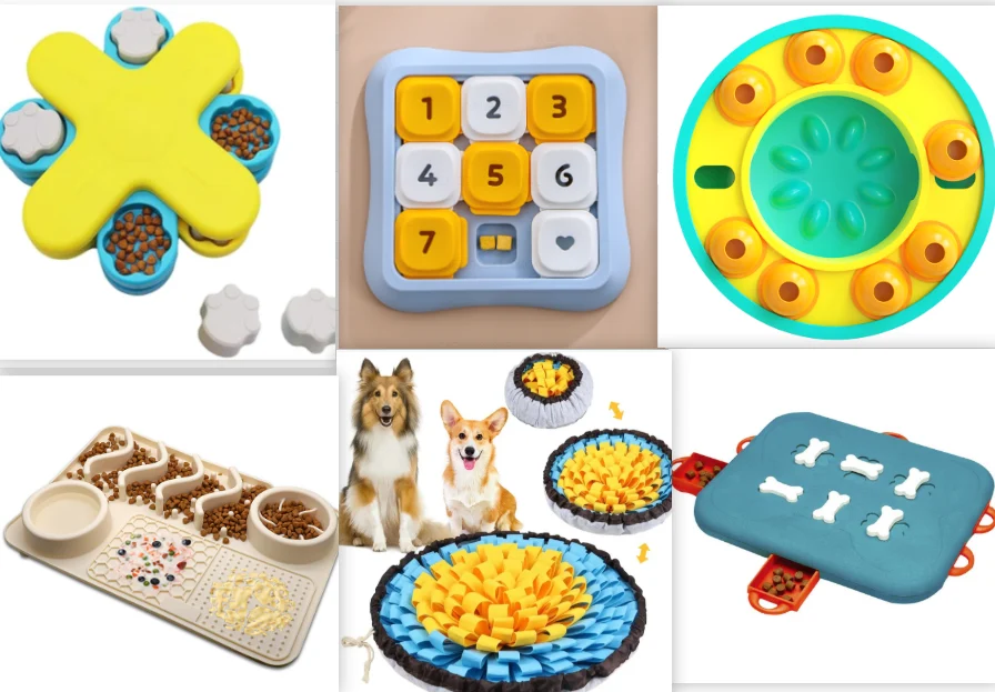 Dog Slow Feeder Bowl Companion Intelligence-boosting Puzzle Toy — image 3