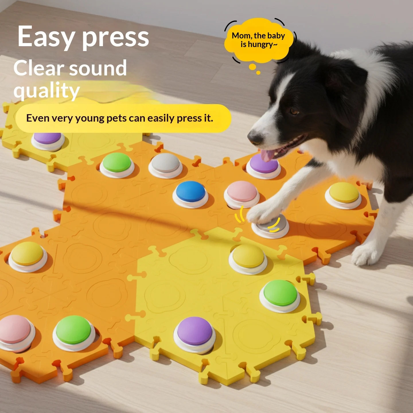 Dog Talking Button Sound-producing Toy — image 8