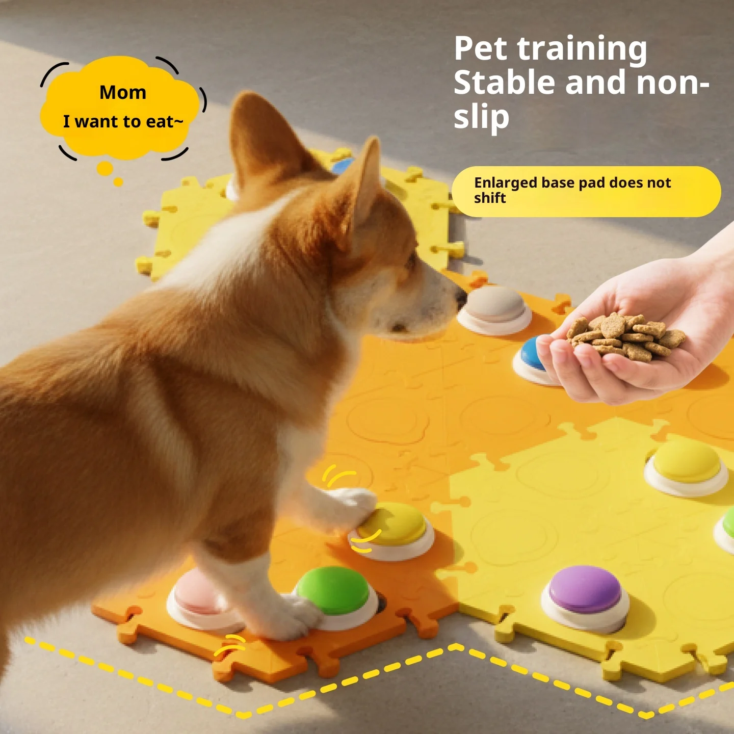 Dog Talking Button Sound-producing Toy — image 2