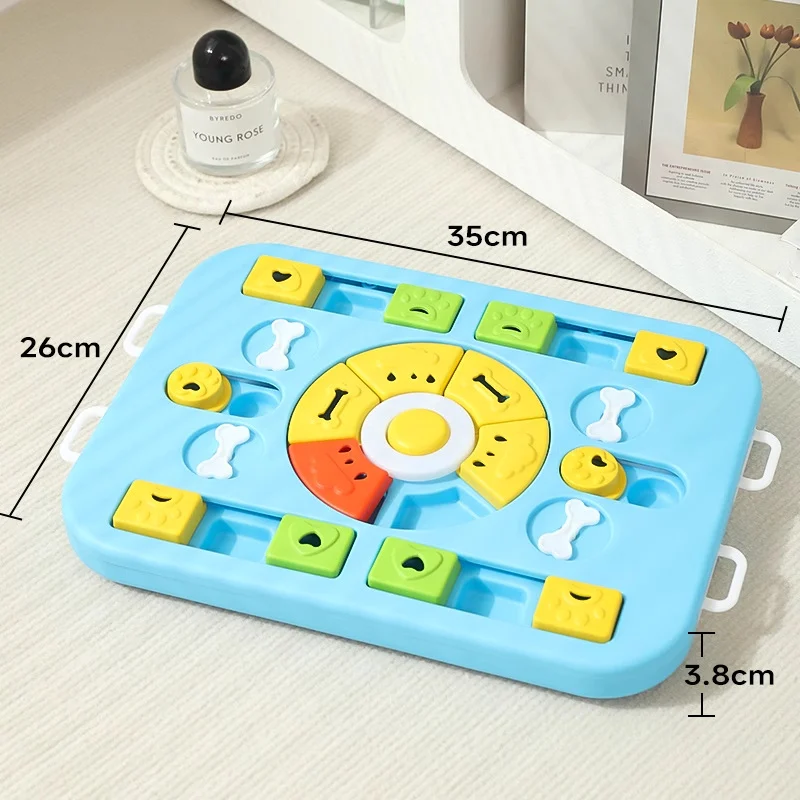 Dog Toy For Entertainment And Self-amusement Sounding Pet Food-dispensing Sniffing Mat — image 3