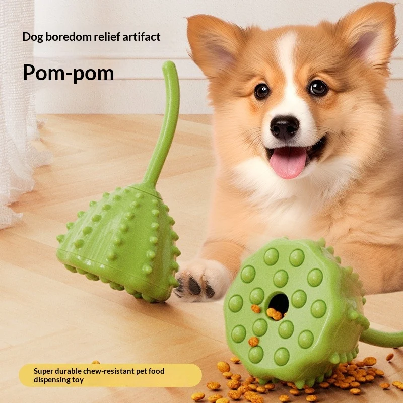 Dog Toy Treat-dispensing Chew Stick Durable Rubber — image 6