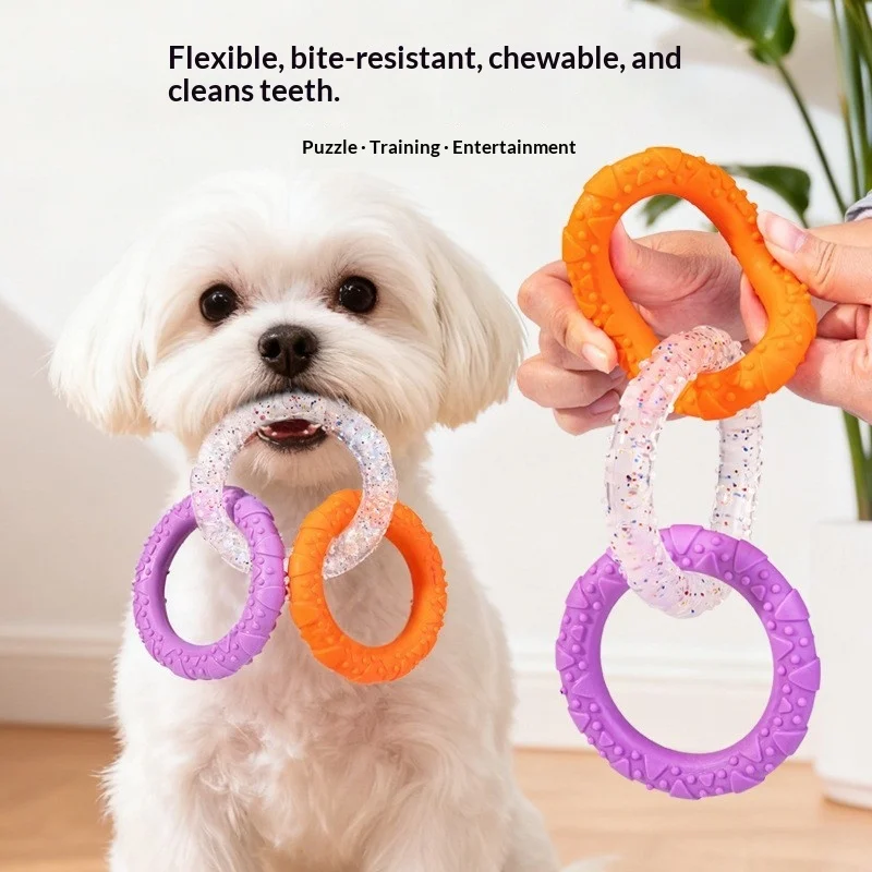 Dog Toy Treat-dispensing Chew Stick Durable Rubber — image 23