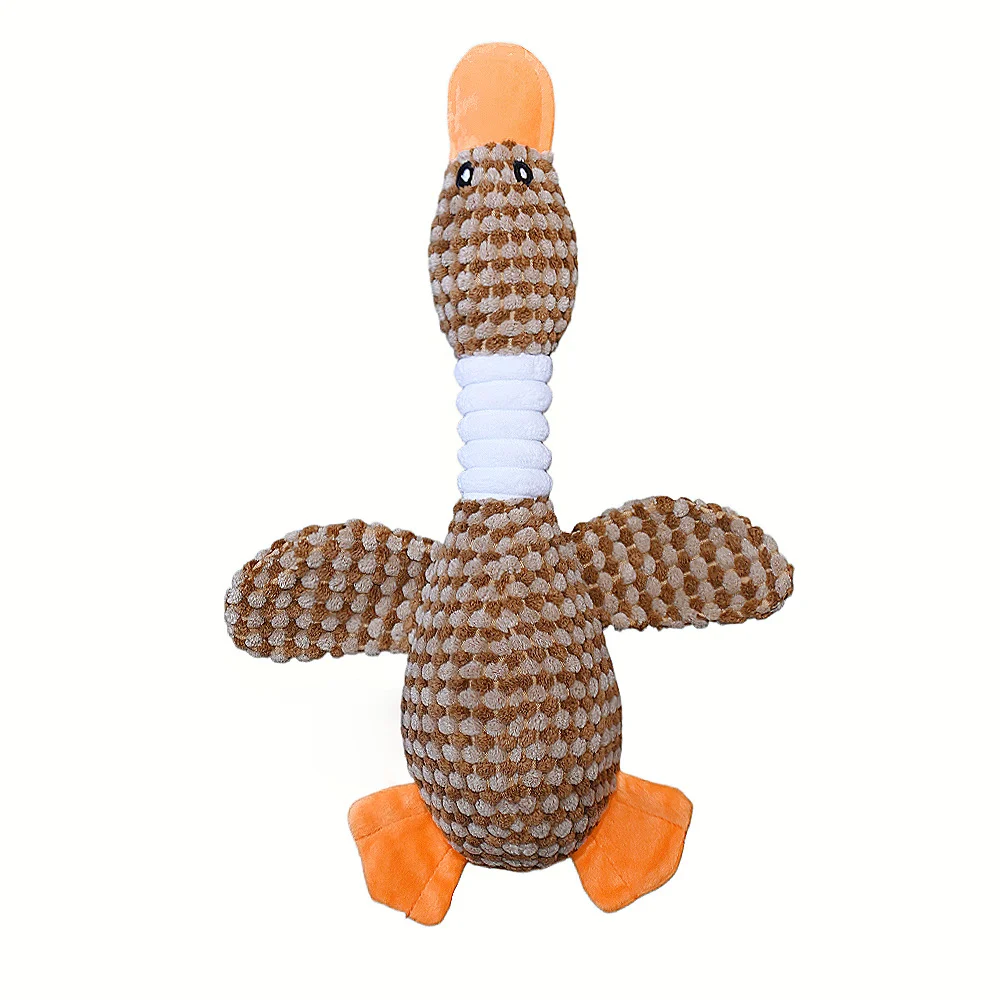 Dog Toys For Aggressive Chewers, Duck Plush Squeaky Crinkle Chew Toy Puppies And Small… — image 4