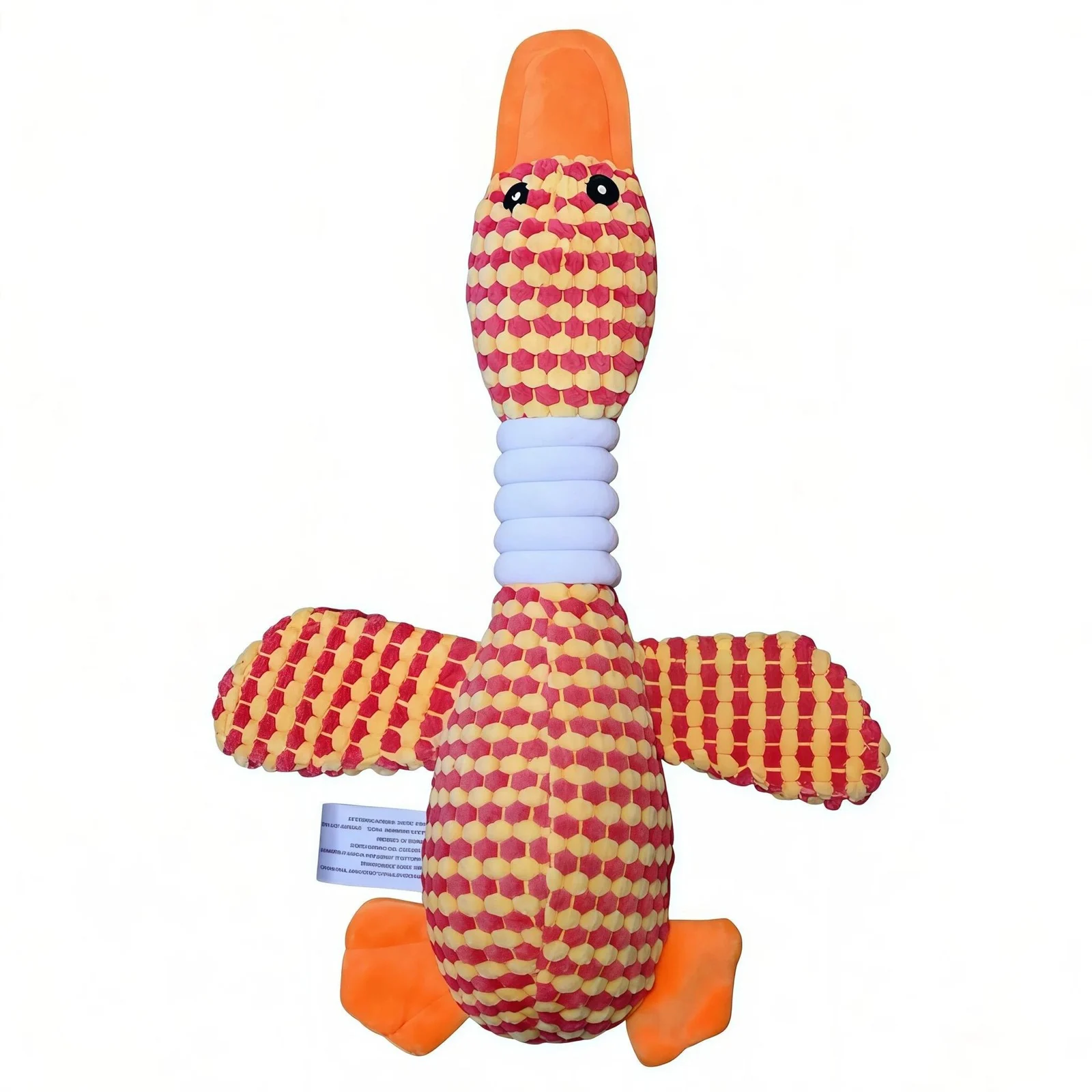Dog Toys For Aggressive Chewers, Duck Plush Squeaky Crinkle Chew Toy Puppies And Small… — variant image