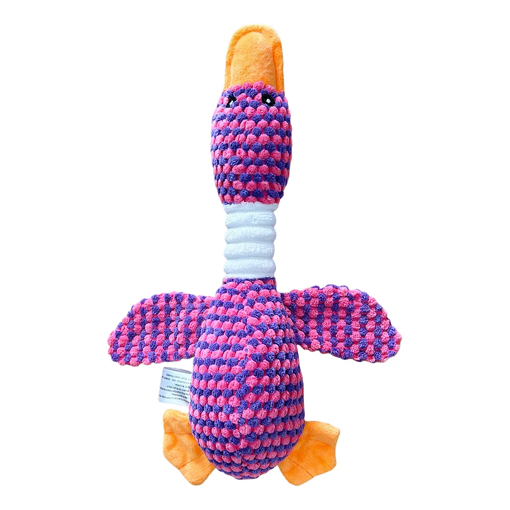 Dog Toys For Aggressive Chewers, Duck Plush Squeaky Crinkle Chew Toy Puppies And Small… — image 2