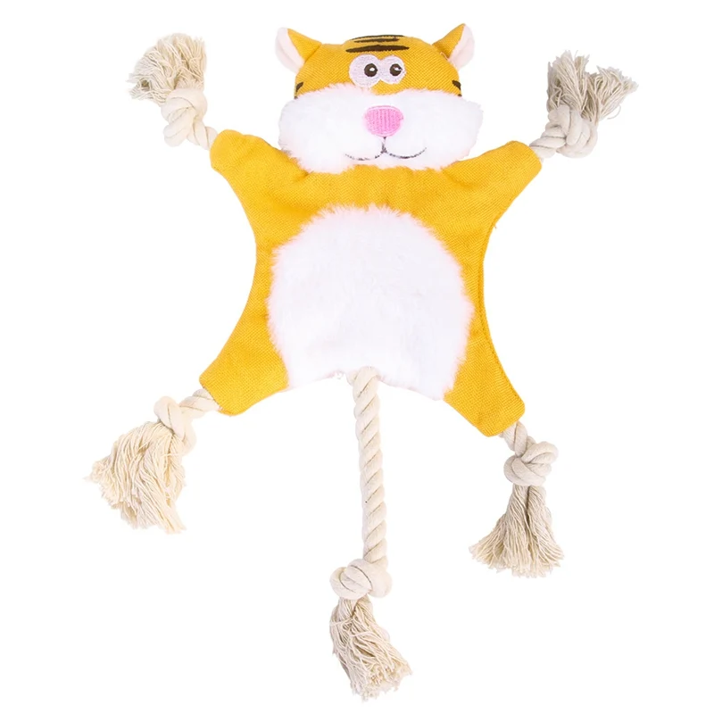 Dog Toys, Stuffed, Chewing, Plush, Squeaky Animal Pet Puppy, Fox, Squirrel, Dog, Cat,… — variant image