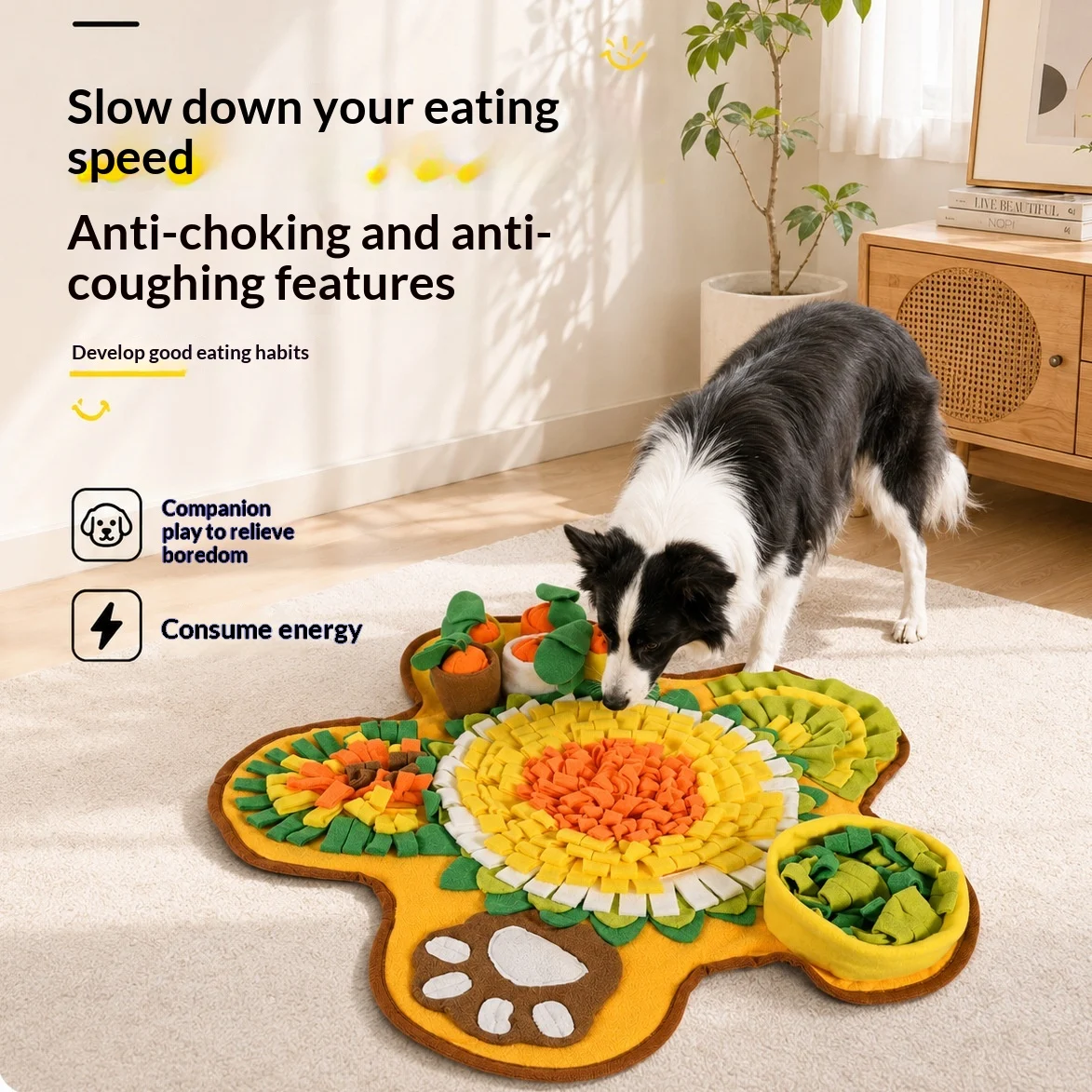 Dog Treat-dispensing Toy And Scent-based Boredom-busting Blanket — image 1
