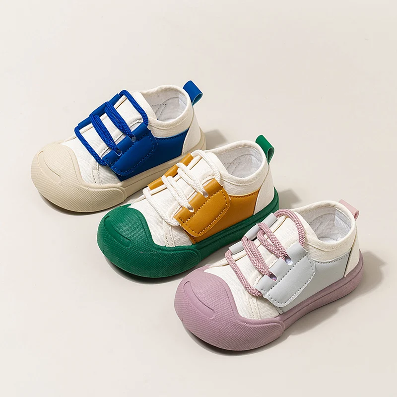 Dopamine Color Matching For Children Canvas Shoes — image 3