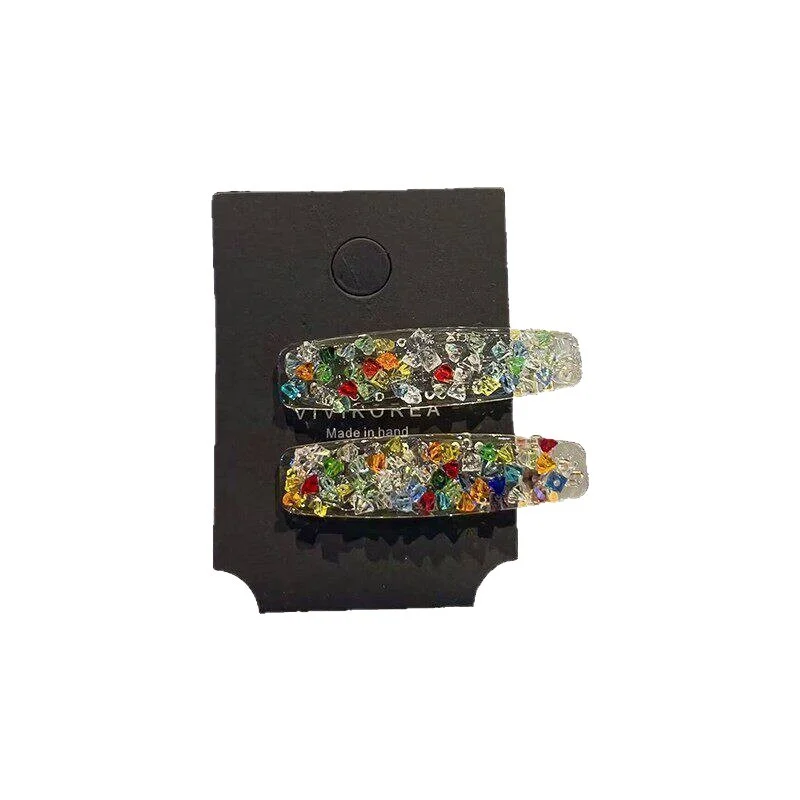Dopamine-colored Diamond Hair Clip For Women — image 5