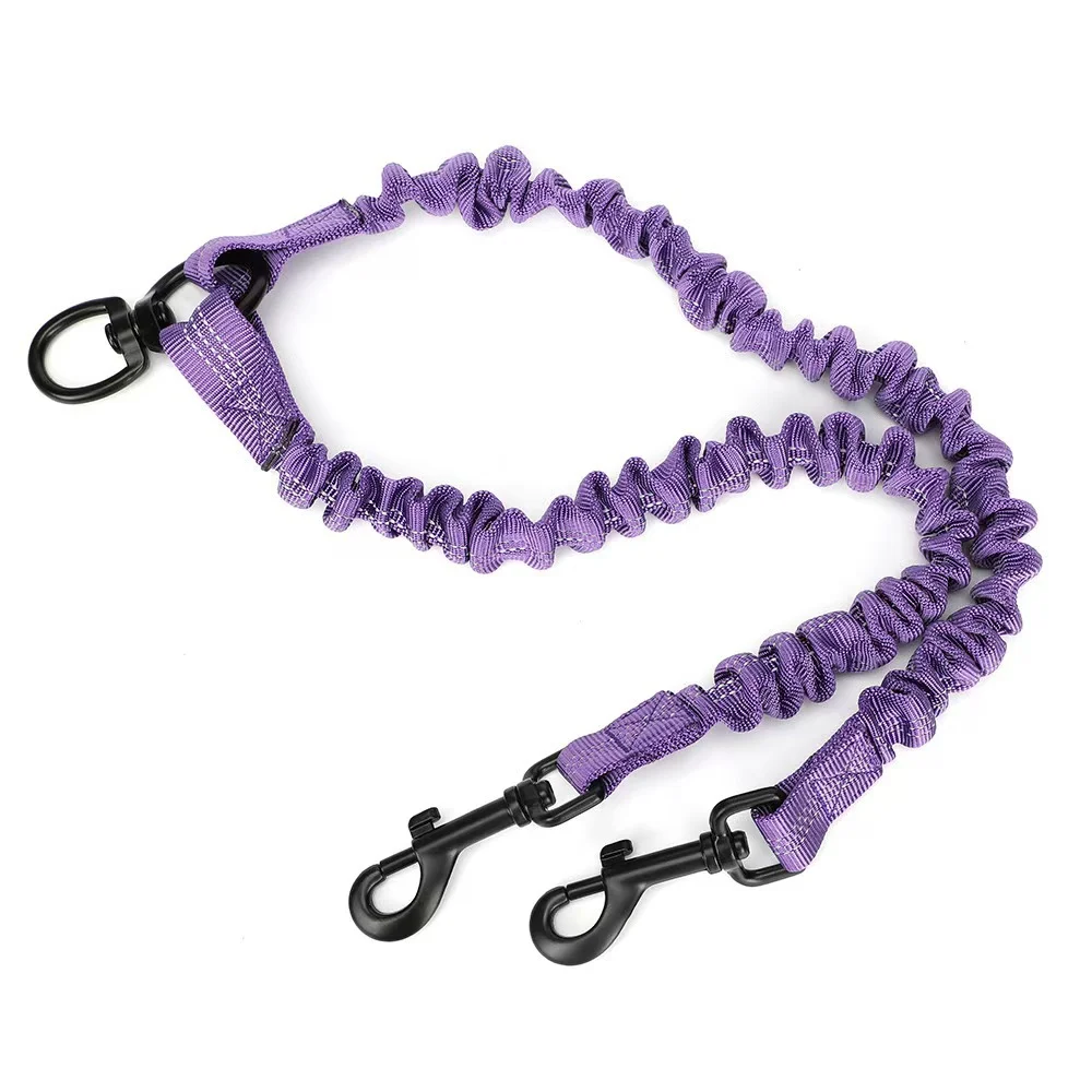 Double-ended Retractable Reflective Dog Leash — image 2