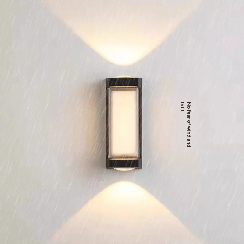 Double-head Outdoor Wall Lamp Waterproof For Patios And Gardens — image 1
