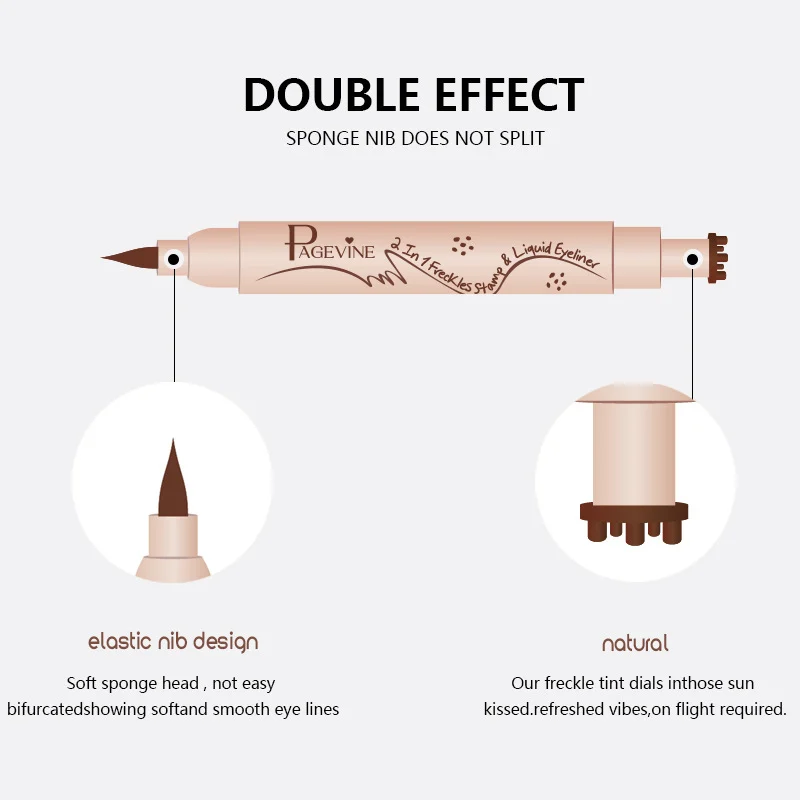 Double Headed Stamp With Natural Color Quick Drying Waterproof And Easy To Applyspot… — image 8