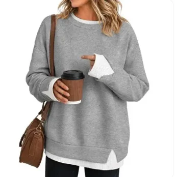 Double-layer Faux Collar Sweater Knitwear — image 12