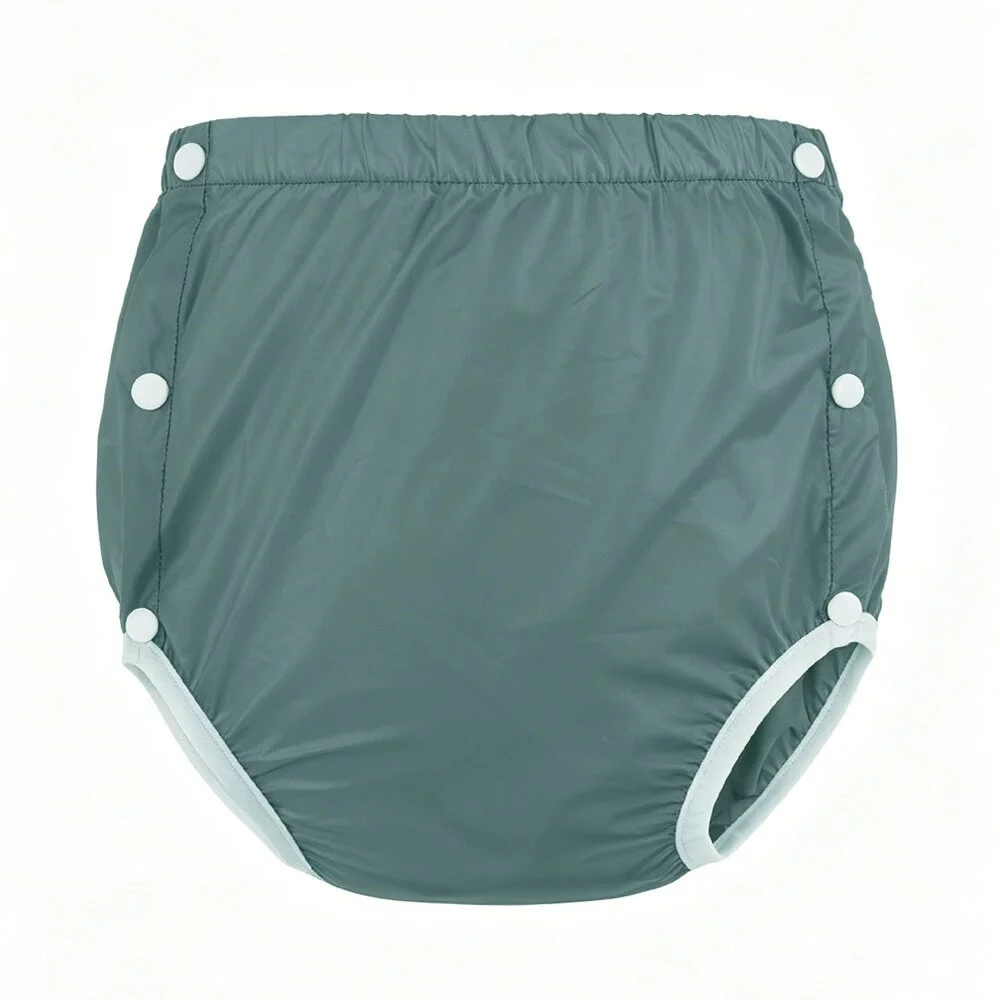 Double-side Snap-button TPU Waterproof Diaper Pants — image 6