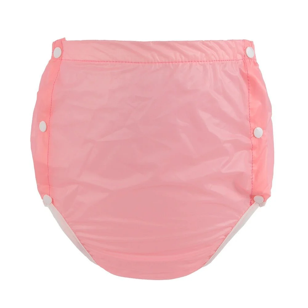 Double-side Snap-button TPU Waterproof Diaper Pants — image 3