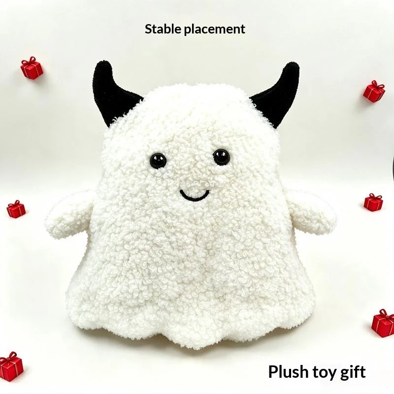 Double-sided Flip-over Pumpkin Ghost Plush Doll — image 6
