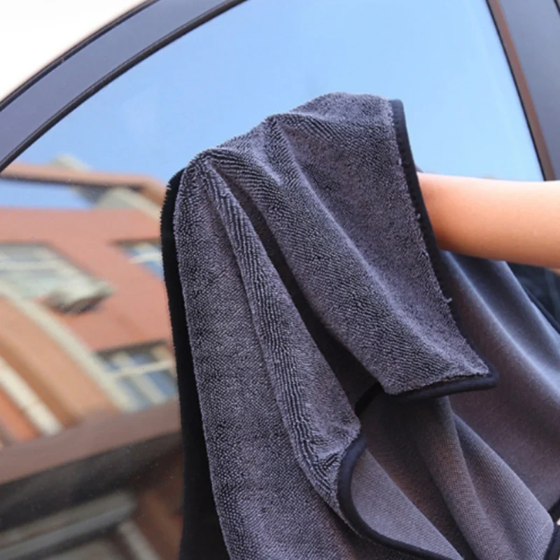 Double-sided Twisted Fabric Car Towel — image 2