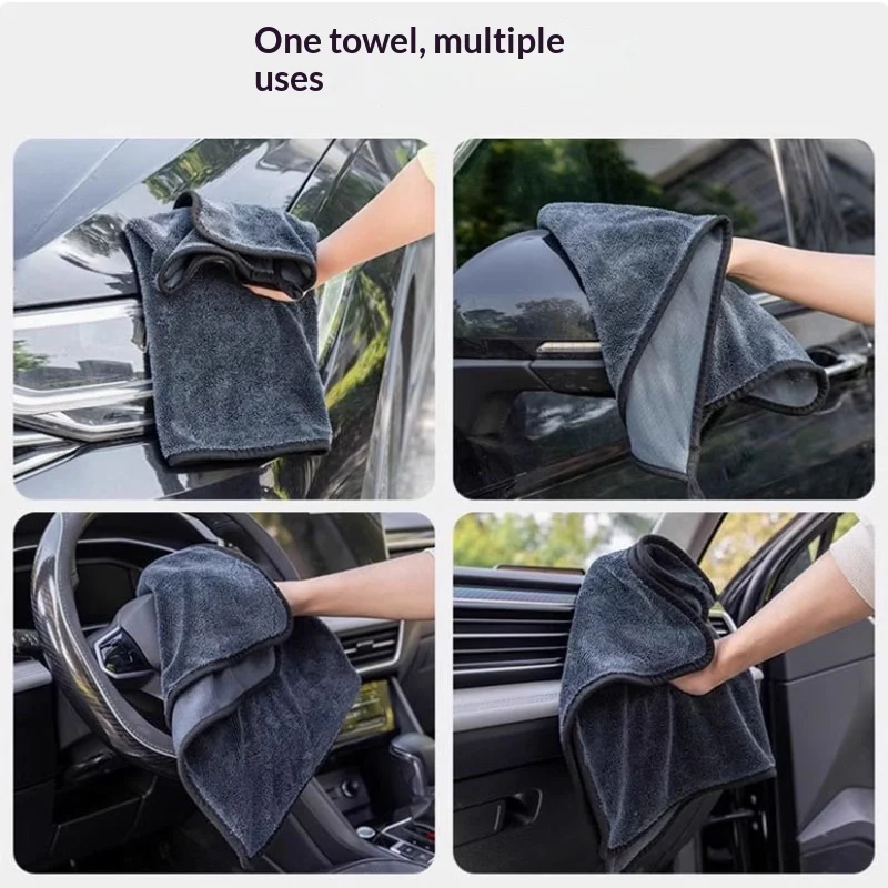 Double-sided Twisted Fabric Car Towel — image 3