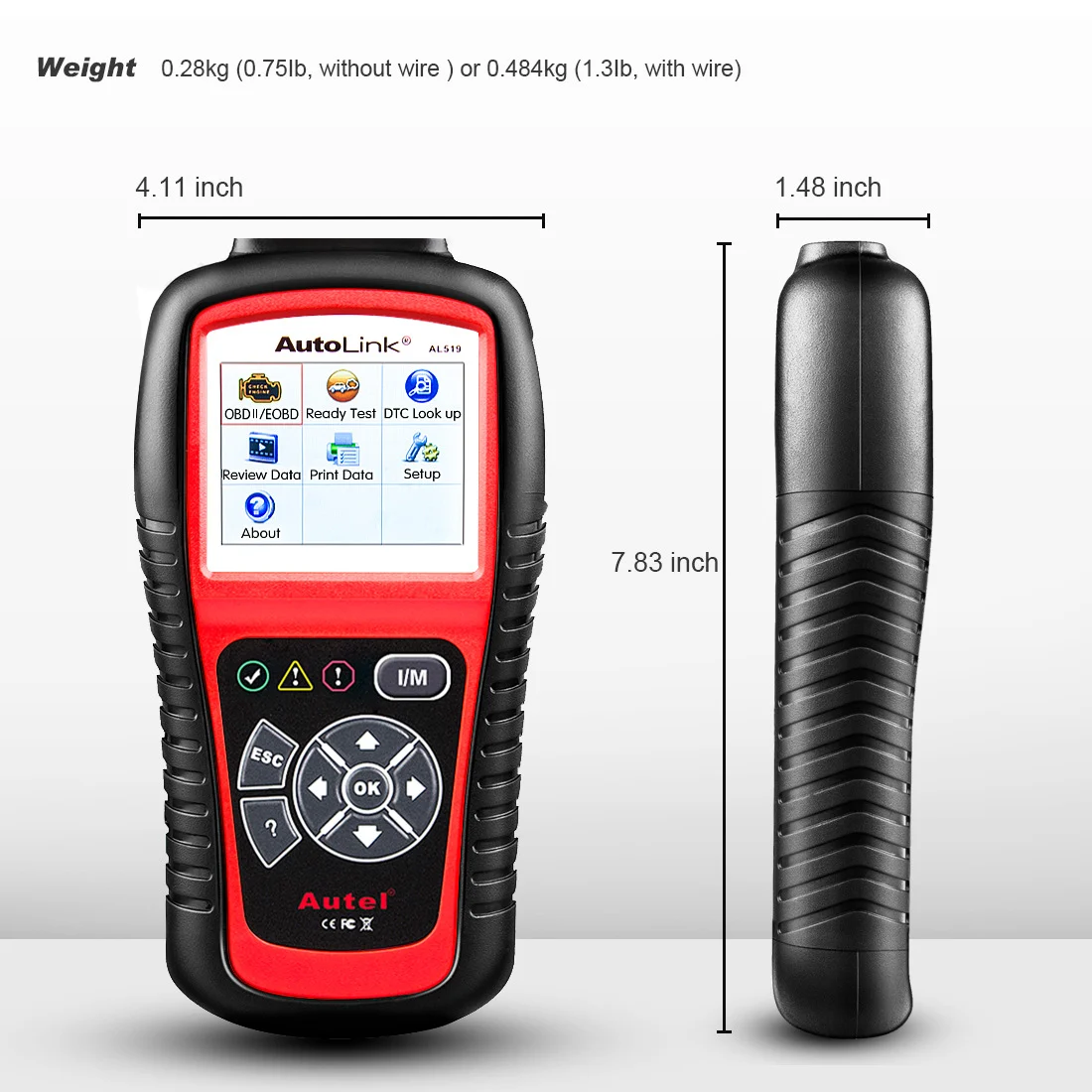 Doutong AUTEL AL519 Automotive Diagnostic Scanner OBD2 Multilingual International Version — image 3