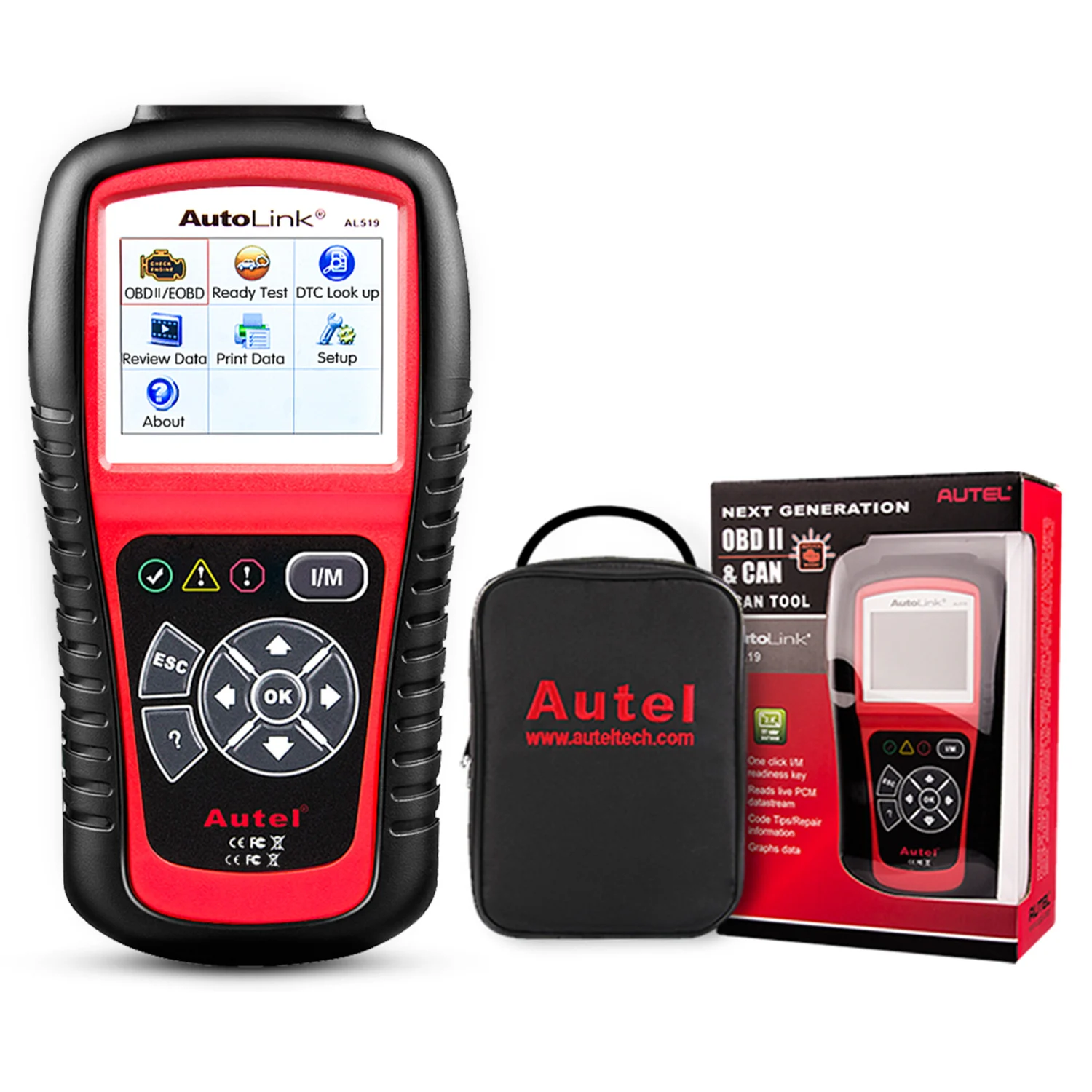 Doutong AUTEL AL519 Automotive Diagnostic Scanner OBD2 Multilingual International Version — image 2