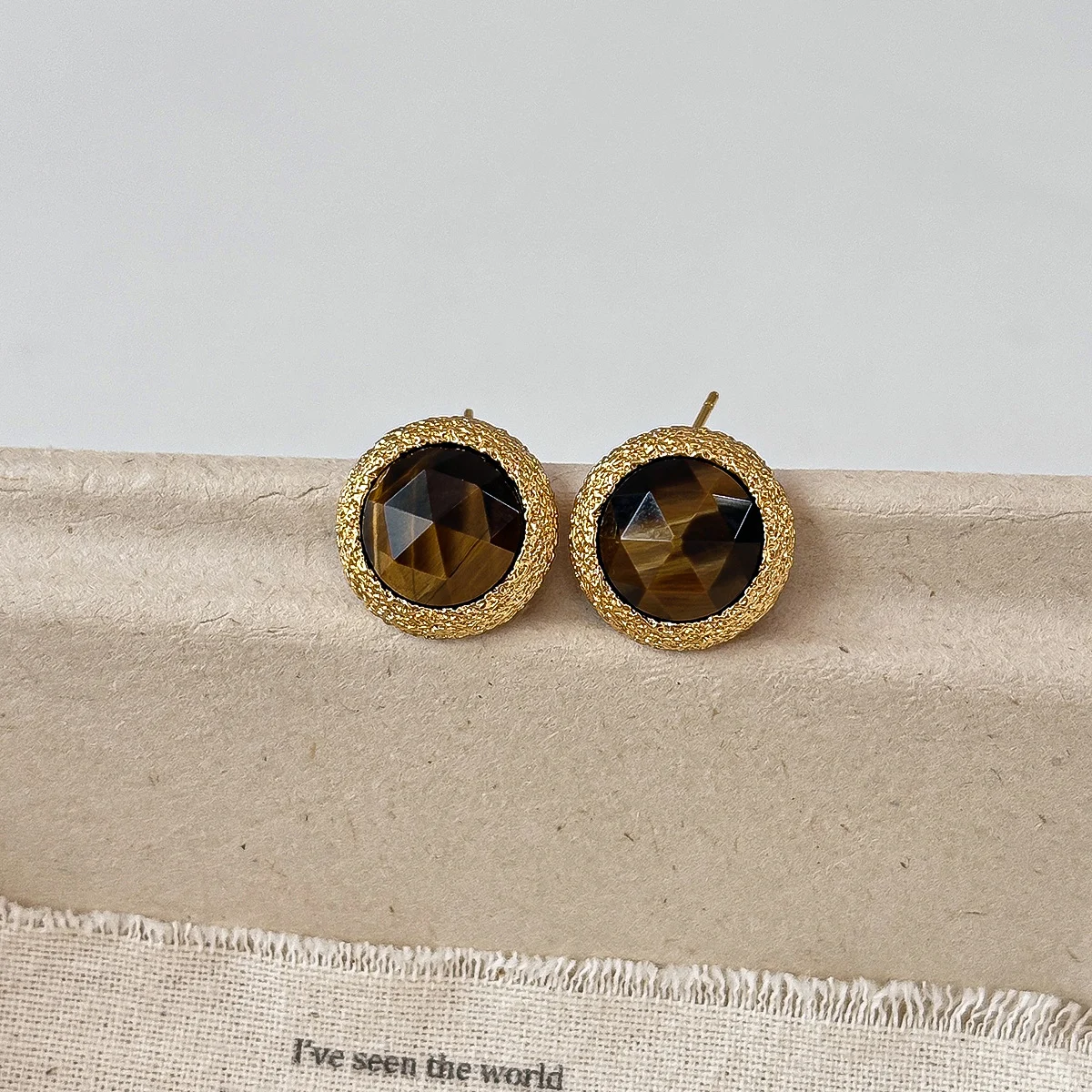 Drill-style Minimalist Chic Drop-glaze Earrings — image 7