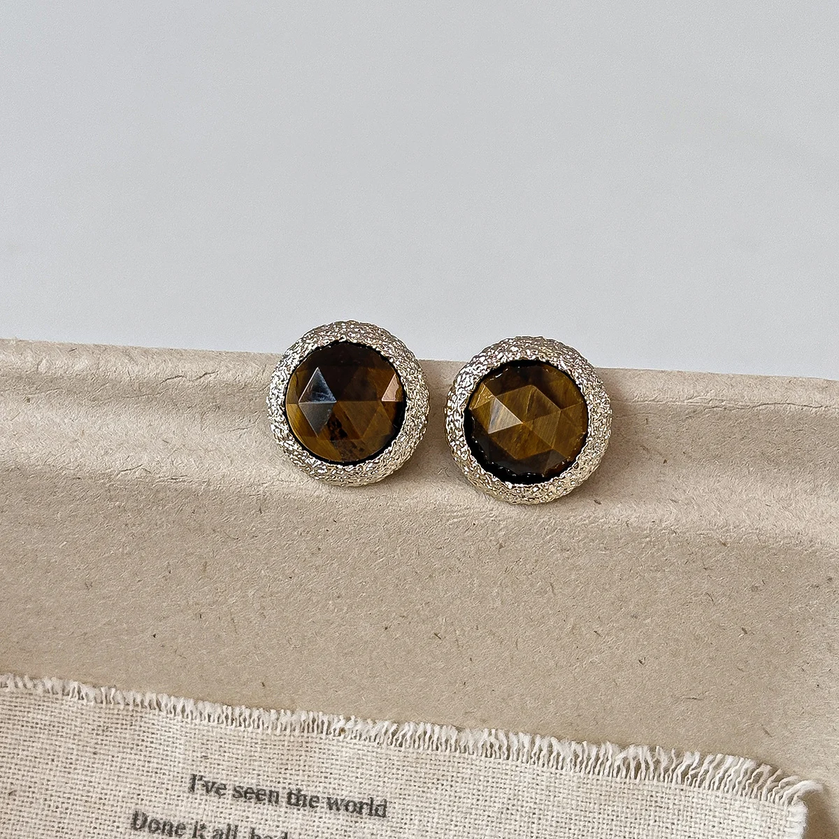 Drill-style Minimalist Chic Drop-glaze Earrings — image 5