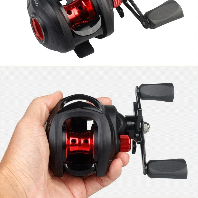 Drip Wheel Lure Micro-object All-alloy Double Brake Tossing Anti-explosion Line — image 7