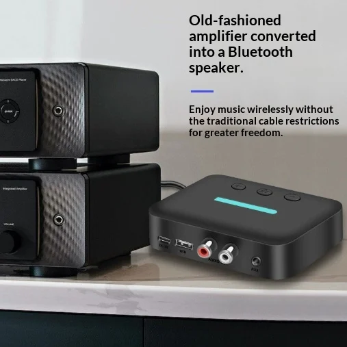 Drive Music Player To Vintage Stereo Via Wireless Bluetooth Adapter — image 2