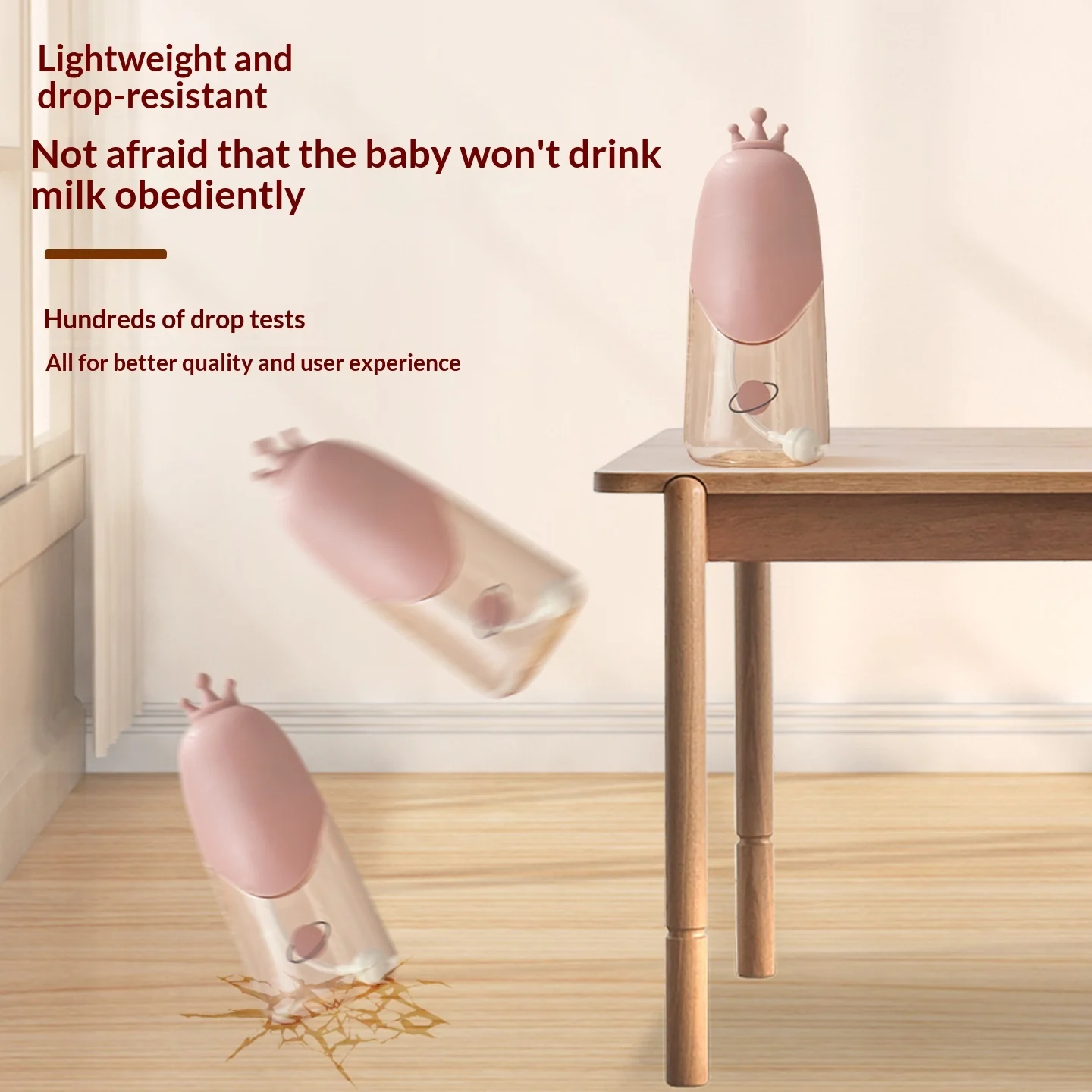 Drop-resistant, Heat-resistant Baby Sippy Cup — image 7