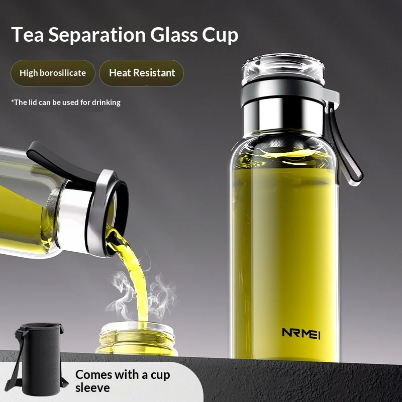 Drop-resistant Heat-resistant Portable Large-capacity Water Cup — image 3