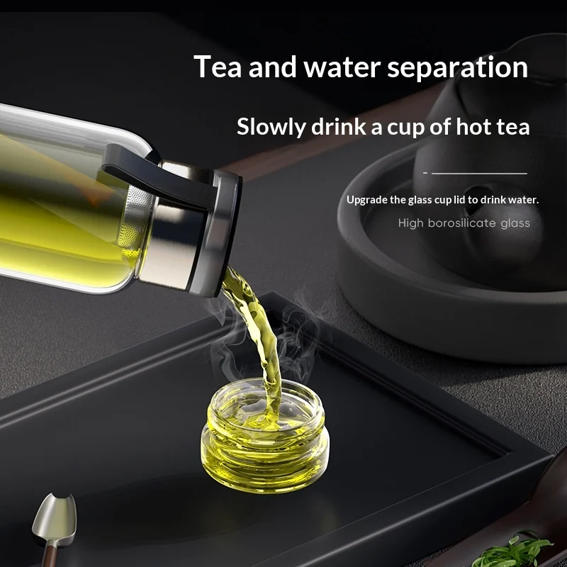 Drop-resistant Heat-resistant Portable Large-capacity Water Cup — image 2