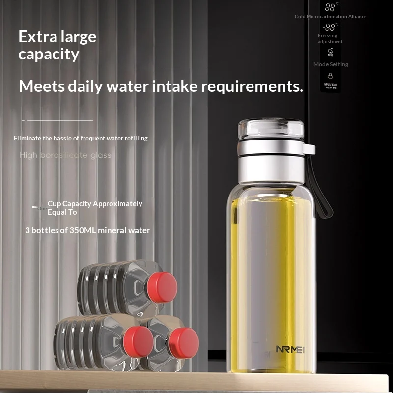 Drop-resistant Heat-resistant Portable Large-capacity Water Cup — image 7