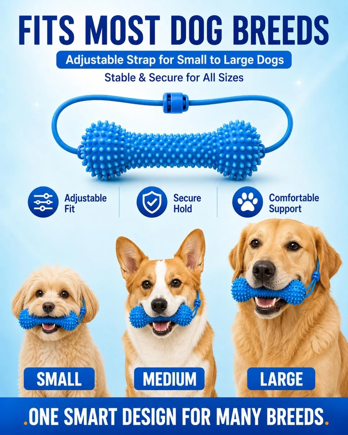 Dual-action Canine Dental Prop, Bite And Brush Toy For Dogs, Teeth Cleaning Fresh Dog… — image 8