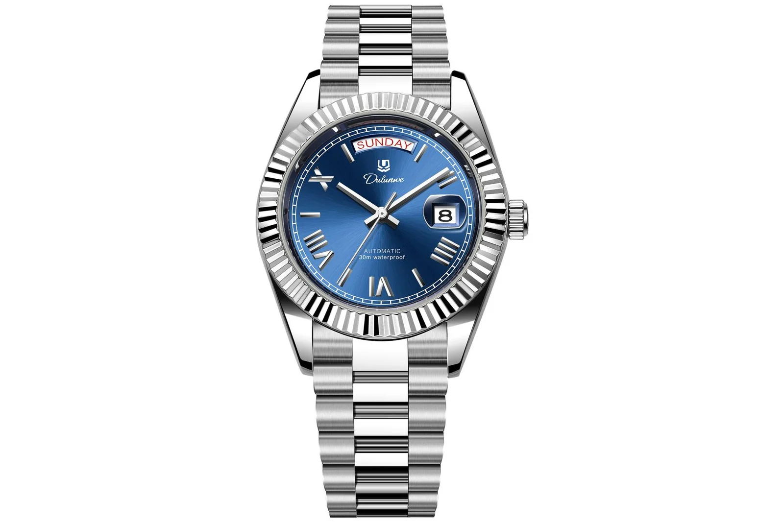 Dual-calendar Automatic Mechanical Mens Watch — variant image