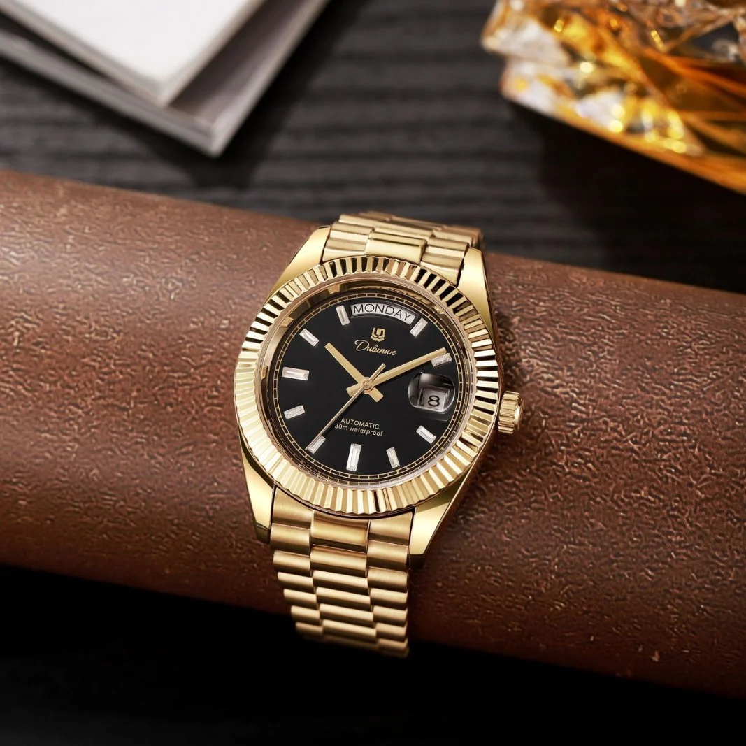 Dual-calendar Automatic Mechanical Mens Watch — image 2