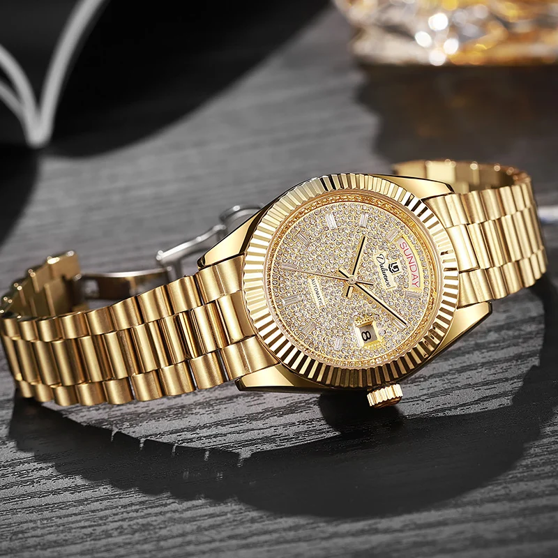 Dual-calendar Automatic Mechanical Mens Watch — image 3