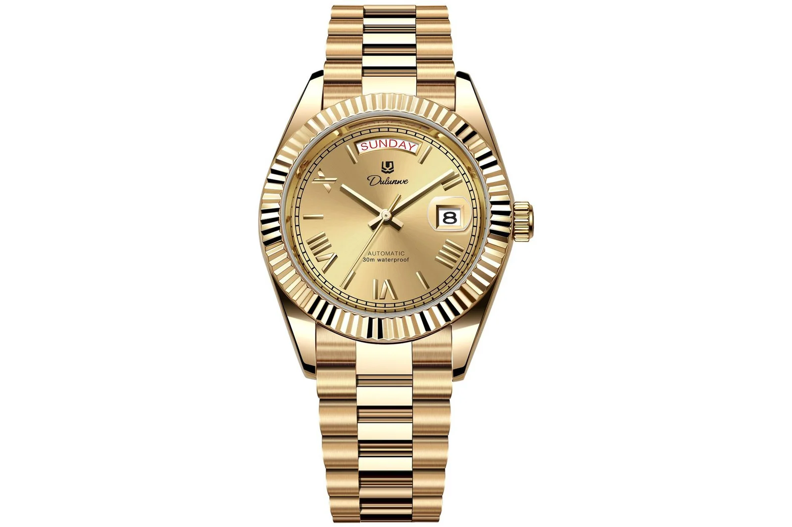 Dual-calendar Automatic Mechanical Mens Watch — variant image
