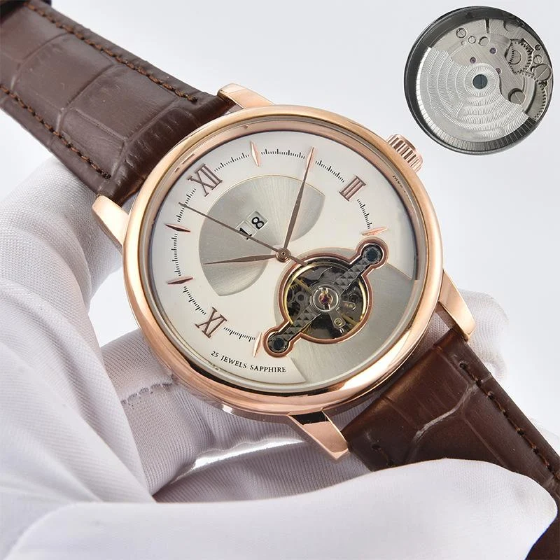 Dual-calendar Fashion Business Steel-belt Watch — image 2