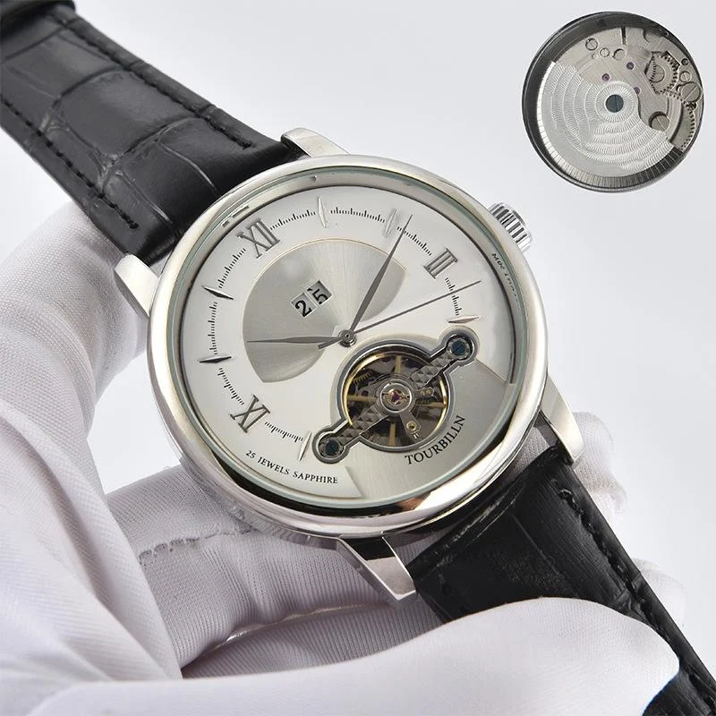 Dual-calendar Fashion Business Steel-belt Watch — image 3