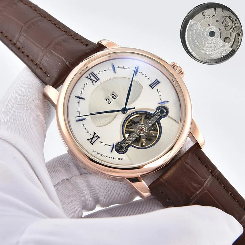 Dual-calendar Fashion Business Steel-belt Watch — image 4